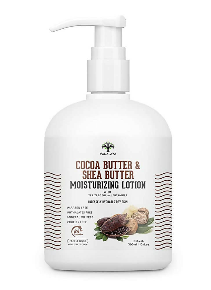 Vanalaya Cocoa Butter & Shea Butter Moisturizing Lotion