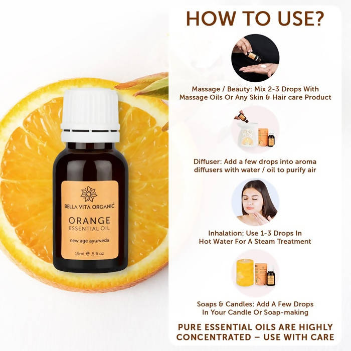 Bella Vita Organic Orange Essential Oil
