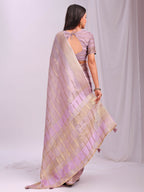 Shree Shyam Fashion Organza Light Pink Saree - Distacart