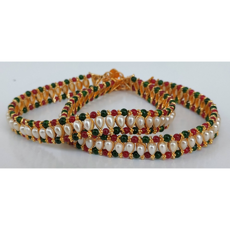 Multicolor beaded Anklets for Adults