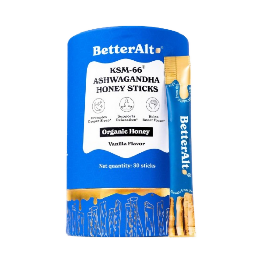 Better Alt KSM-66 Ashwagandha Honey Sticks - Distacart