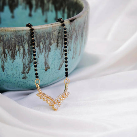 Joban Fashion Women Gold Ad Mangalsutra
