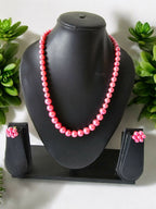 Inhanns Spectrum Everyday Pearl Sets - Single Strand - Pink
