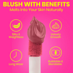 NY Bae Dewy Creme Blush - Sunkissed Pink 01