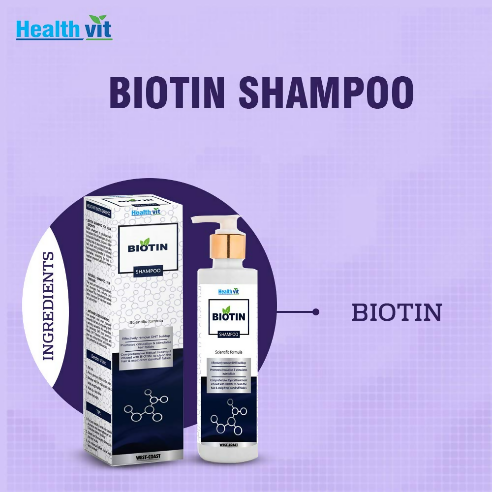 Healthvit Biotin Hair Growth Shampoo