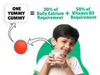 Little Joys Calcium & Vitamin D Gummies For Kids (2+ years) With Strawberry Flavour - Distacart