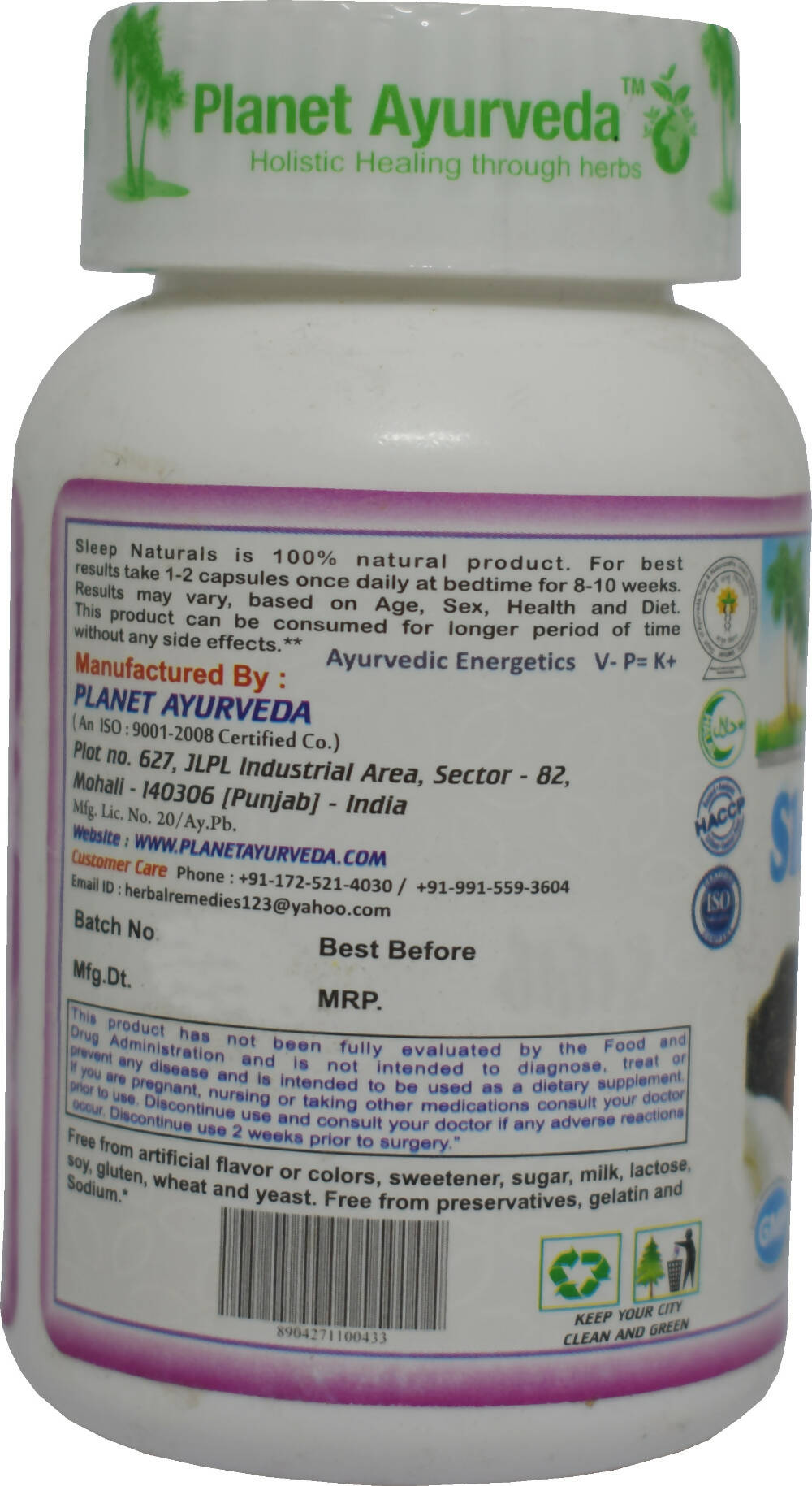 Planet Ayurveda Sleep Naturals - Distacart