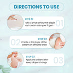 The Natural Wash Diaper Rash Cream for Babies