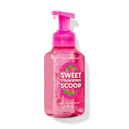 Bath & Body Works Sweet Strawberry Scoop Gentle & Clean Foaming Hand Soap