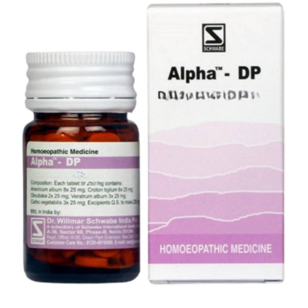 Dr. Willmar Schwabe India Alpha DP Tablet - Distacart