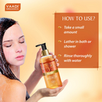 Vaadi Herbals Luxurious Saffron Shower Gel