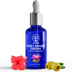 Ivory Natural Greys Beard Serum Restore Natural Black Color Of Grey White Beard - Distacart