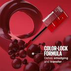 Maybelline New York Super Stay Vinyl Ink Liquid Lipstick, Instant Shine Lasts Up To 16H - Tempting