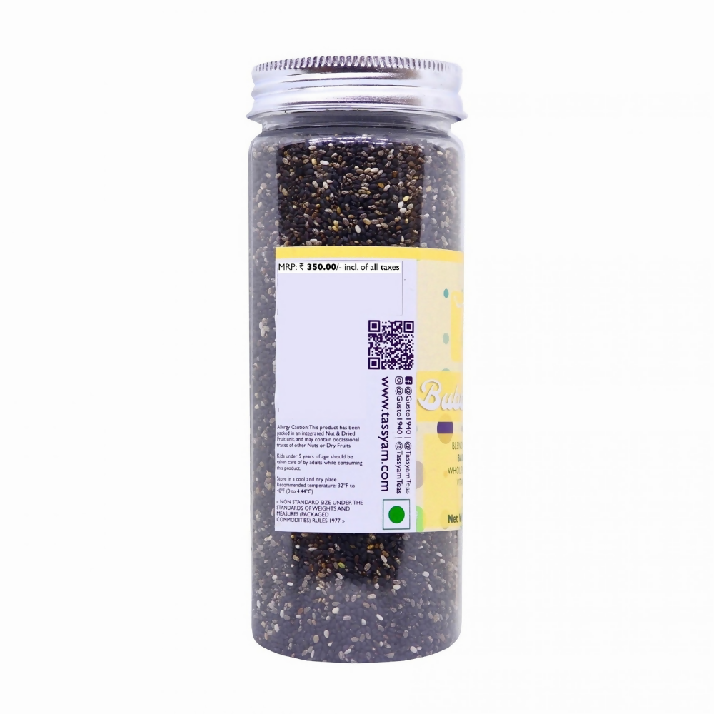 Tassyam Organics Bubble Seeds Mix - Chia & Basil