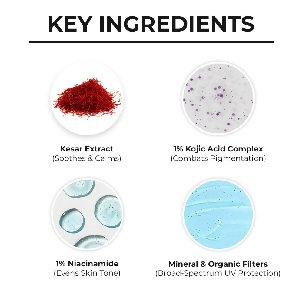 Dr. Sheth's Kesar & Kojic Acid Sunscreen - Distacart