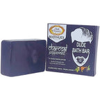 Chek Organics Charcoal Peppermint Dude Bath Bar