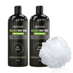 Detoxie Body Wash with Loofah - Wellness