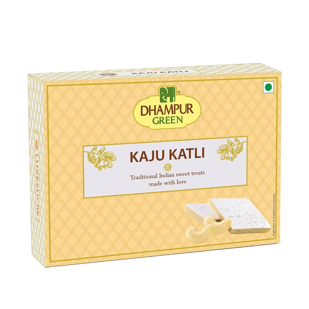 Dhampur Green Kaju Katli - Distacart