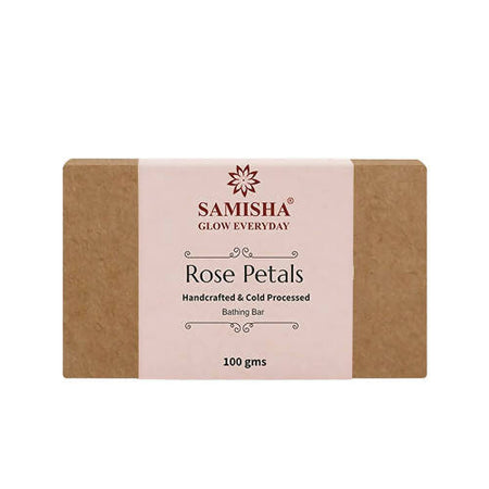 Samisha Organic Rose Petals Anti Aging Bathing Bar
