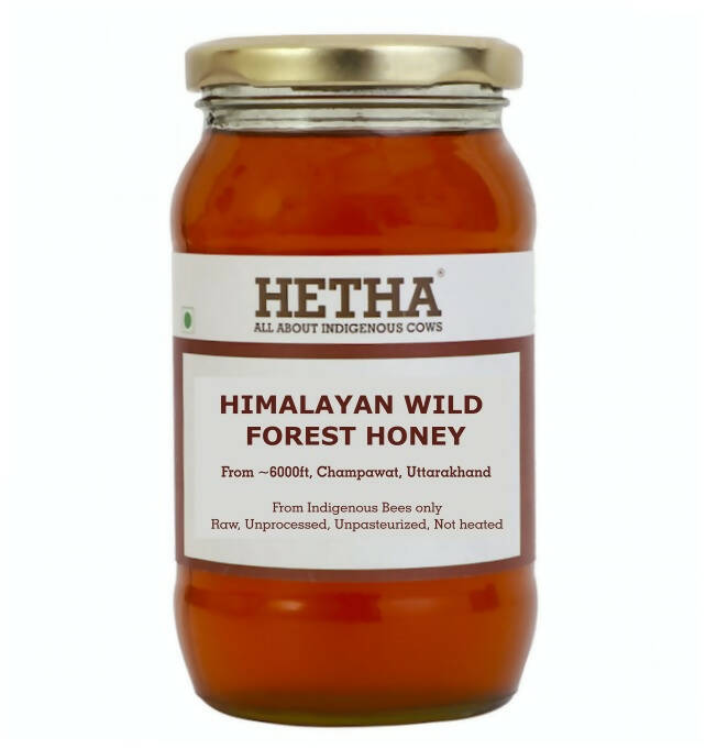 Hetha Pure Himalayan Wild Forest Raw Honey - NMR Passed | Unprocessed | Unpasteurized
