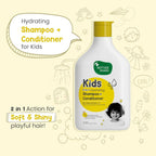 Mother Sparsh 2 In 1 Hydrating Shampoo + Conditioner for Kids & Babies With Natural Oatmeal & Vitamin B5
