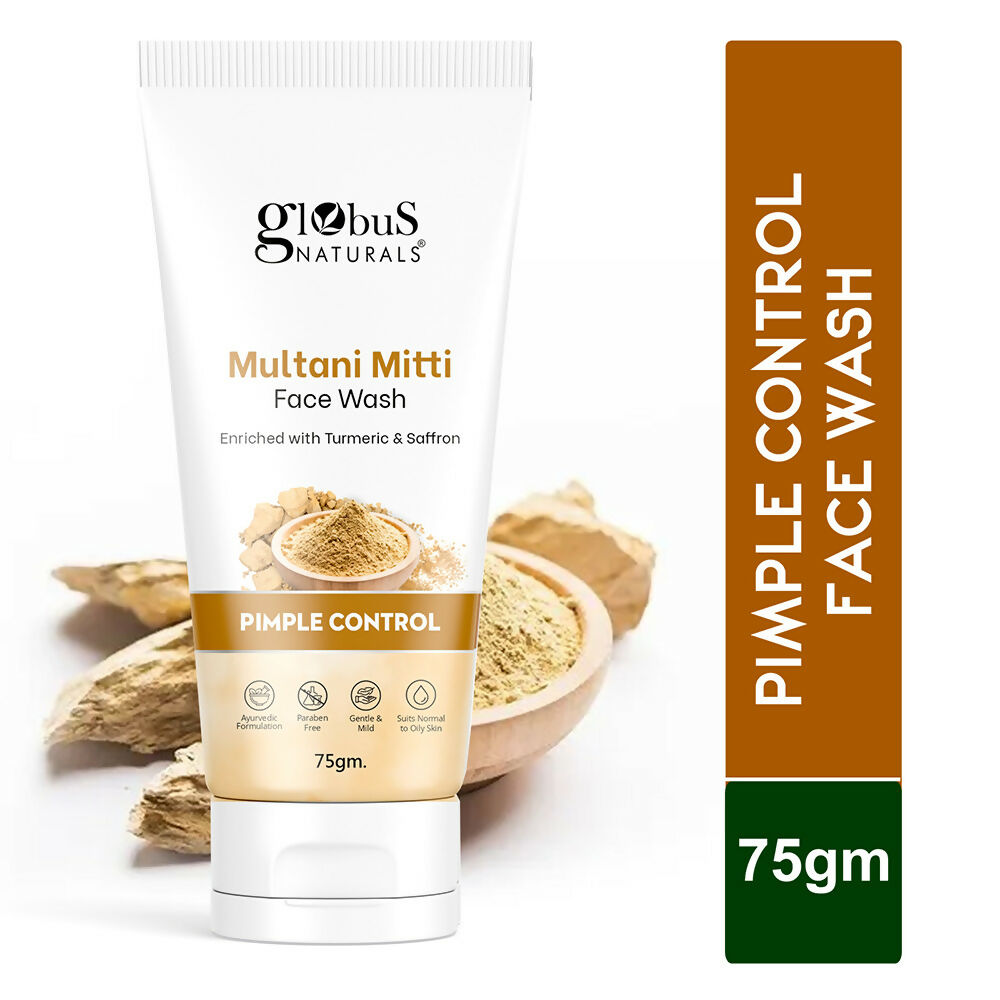 Globus Naturals Multani Mitti Face Wash - Distacart
