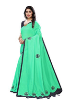Vamika Designer Green Dola Silk Saree