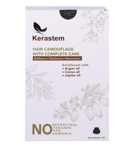 Kerastem Hair Color Dark Brown No 3