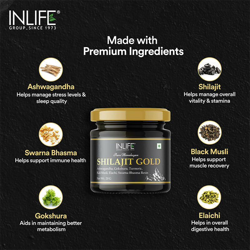 Inlife Sj Gold Original Himalayan Sj Resin