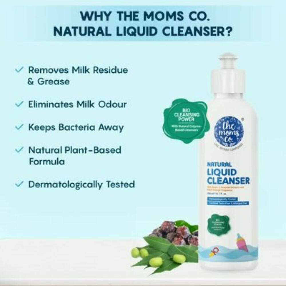The Moms Co Natural Liquid Cleanser - Distacart