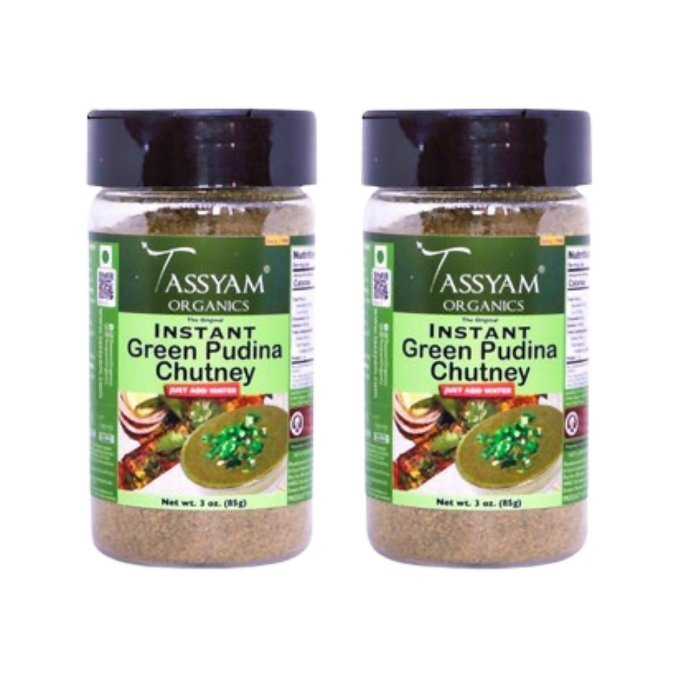 Tassyam Organics Instant Pudina Chutney