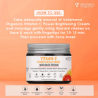 Volamena Organics Vitamin C Power Brightening Massage Cream