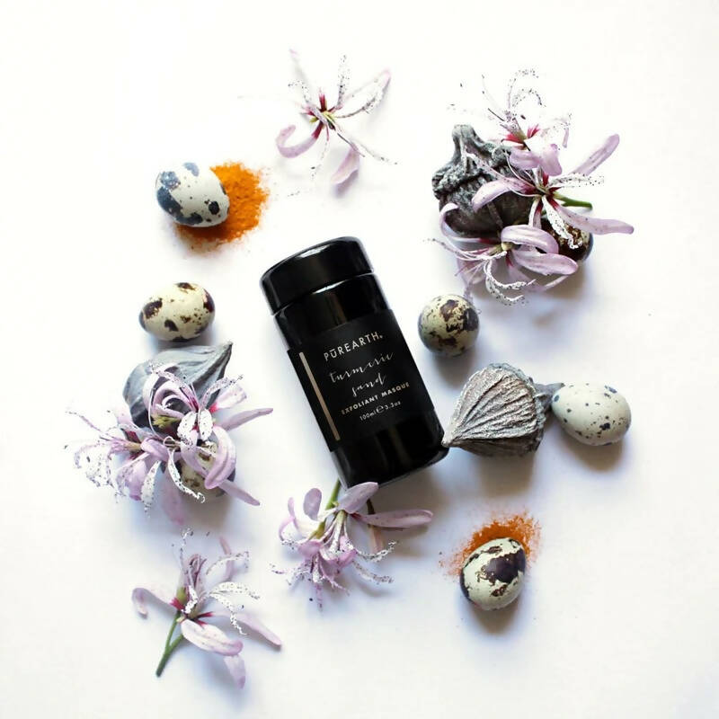 Purearth Turmeric Sand Exfoliant Face Masque