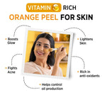 Alps Goodness Orange Peel Powder, for Hair Mask & Face Mask, Nourishes Hair Follicles, Glow Face