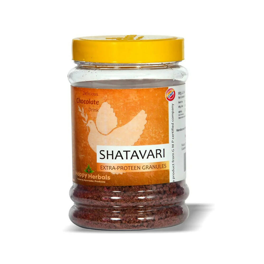 Happy Herbals Shatavari Granules - Distacart