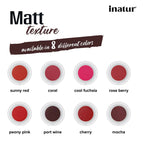 Inatur Lip and Cheek Tint Port Wine - Distacart