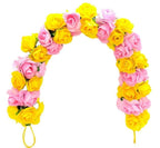 Multicolor Rose Gajra