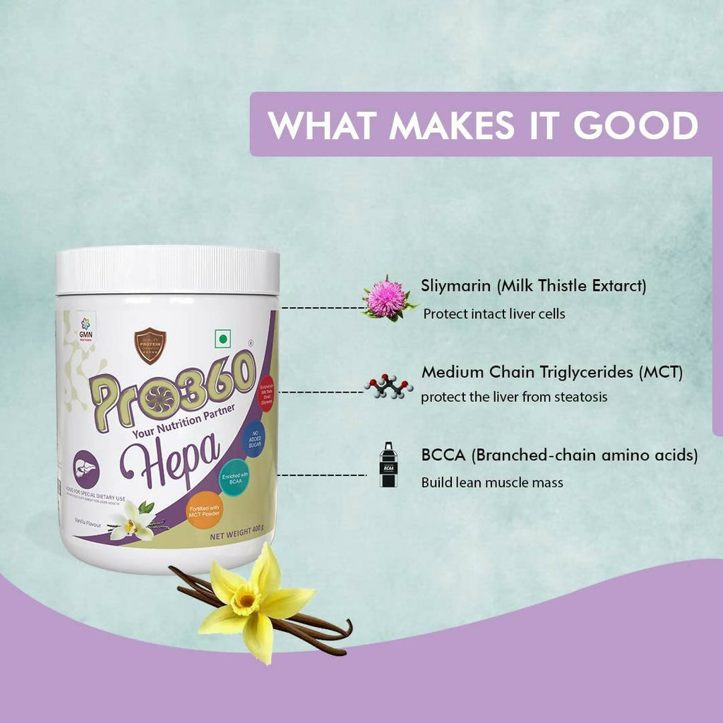 Pro360 Hepa Liver Care Protein Powder - Distacart