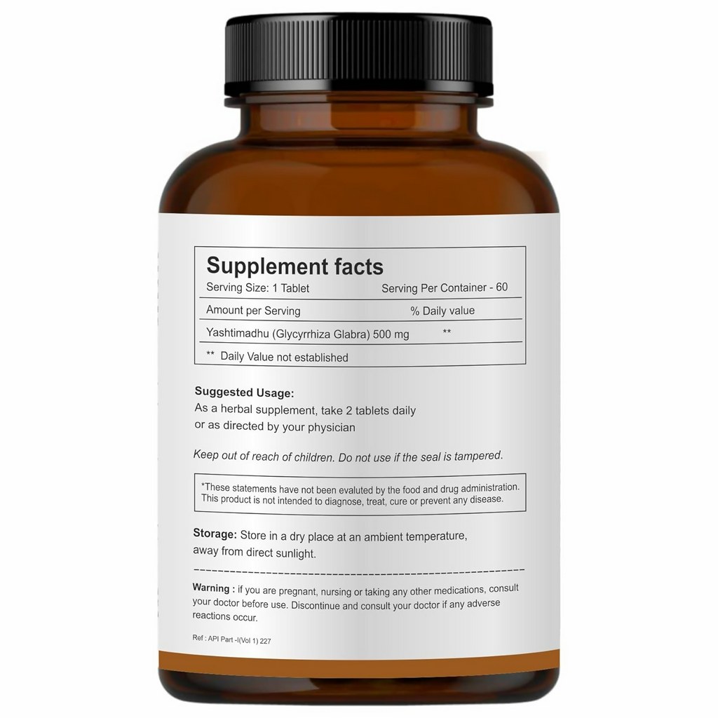 Herb Essential Yashtimadhu Tablets - Distacart