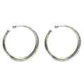 Mominos Fashion Kamal Johar Oxidised Silver Floral Pressing Style Anklets