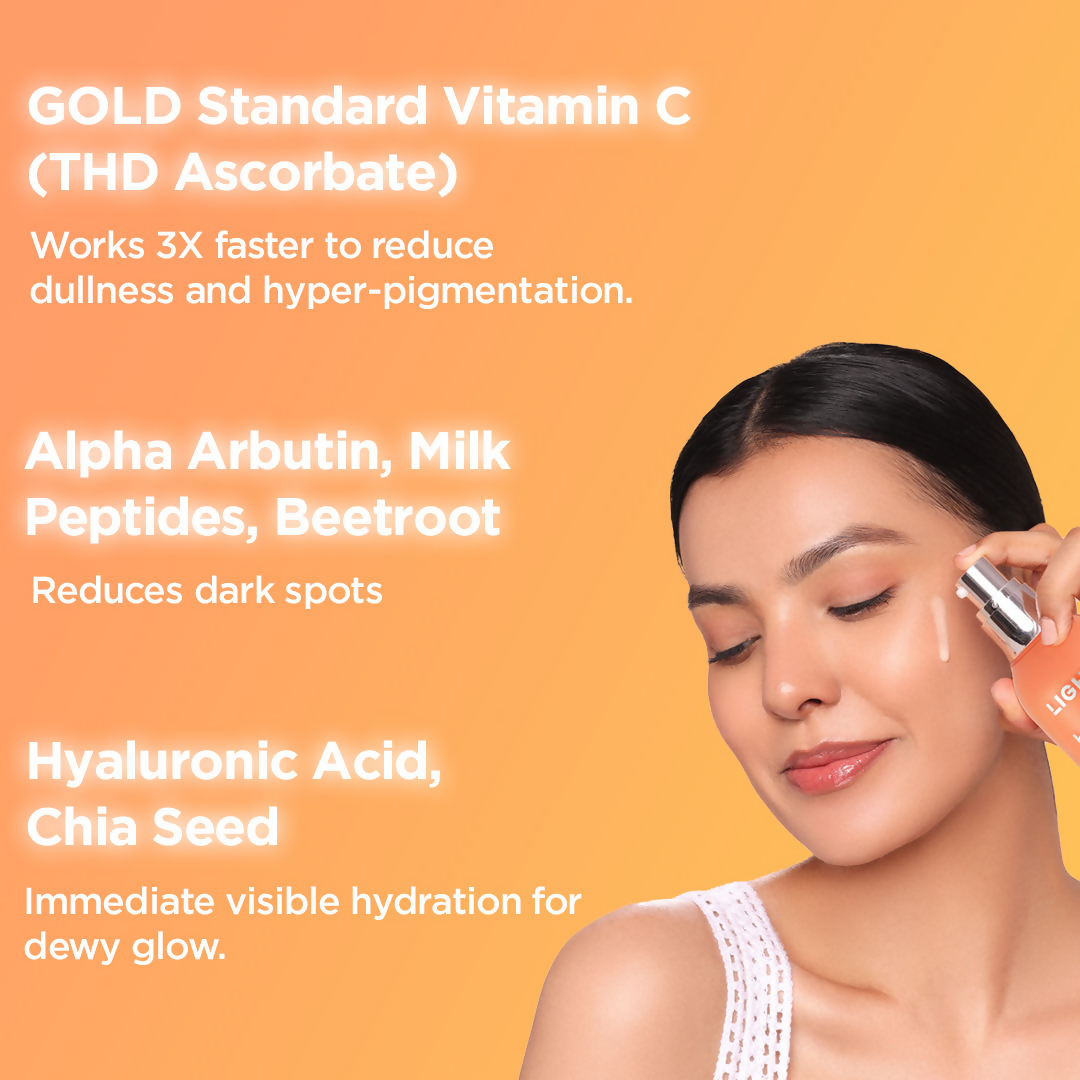 Light Up Thd Ascorbate Vitamin C Face Serum For Glowing Skin