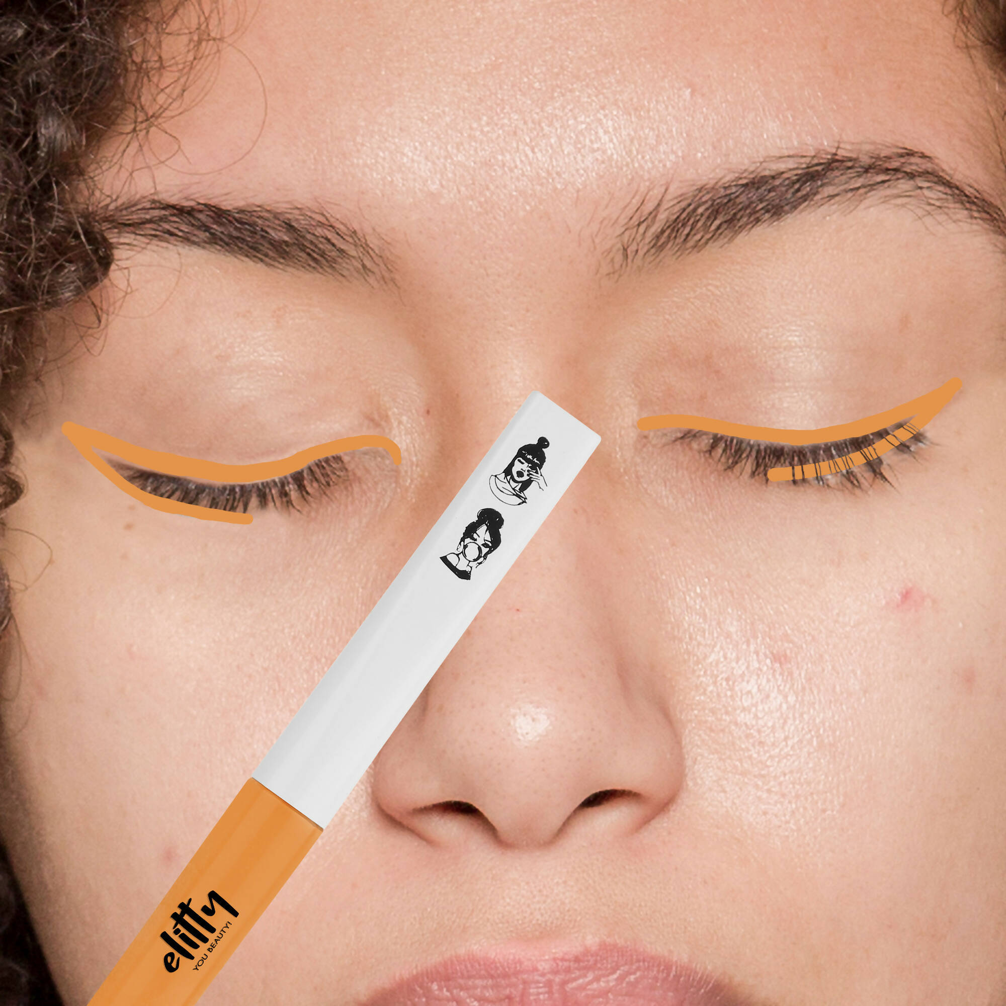 Elitty Eye Gotta Feeling - Pop Eyeliner Matte -Devil's Advocate-Orange