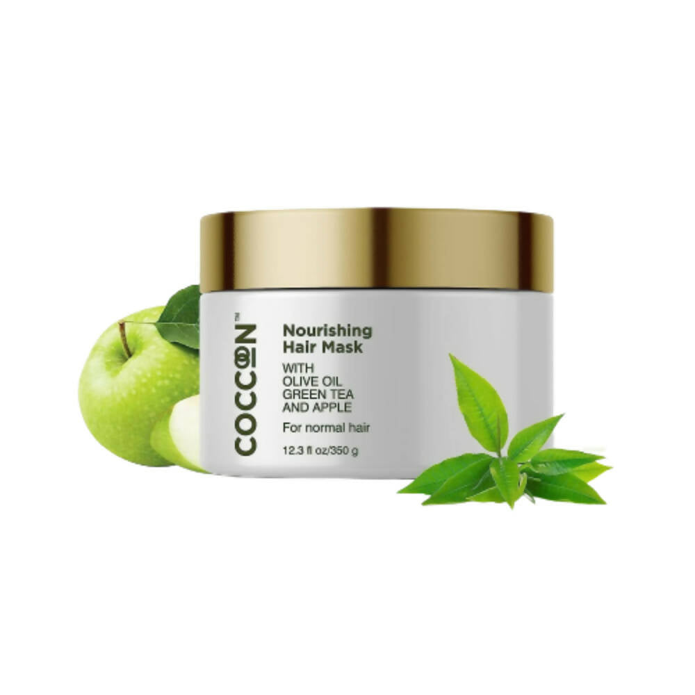 Coccoon Nourishing Hair Mask With Olive Oil, Green Tea & Green Apple