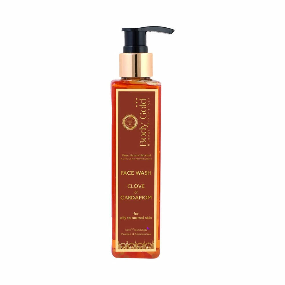 Body Gold Face Wash Clove & Cardamom