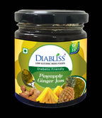 Diabliss Diabetic Friendly Pineapple Ginger Jam - Distacart