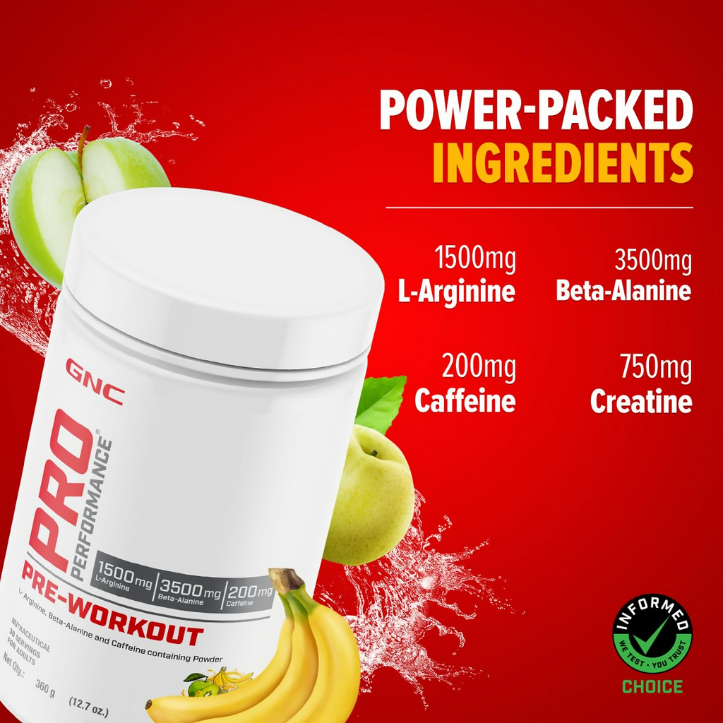 GNC Pro Performance Pre-Workout Fruit Punch