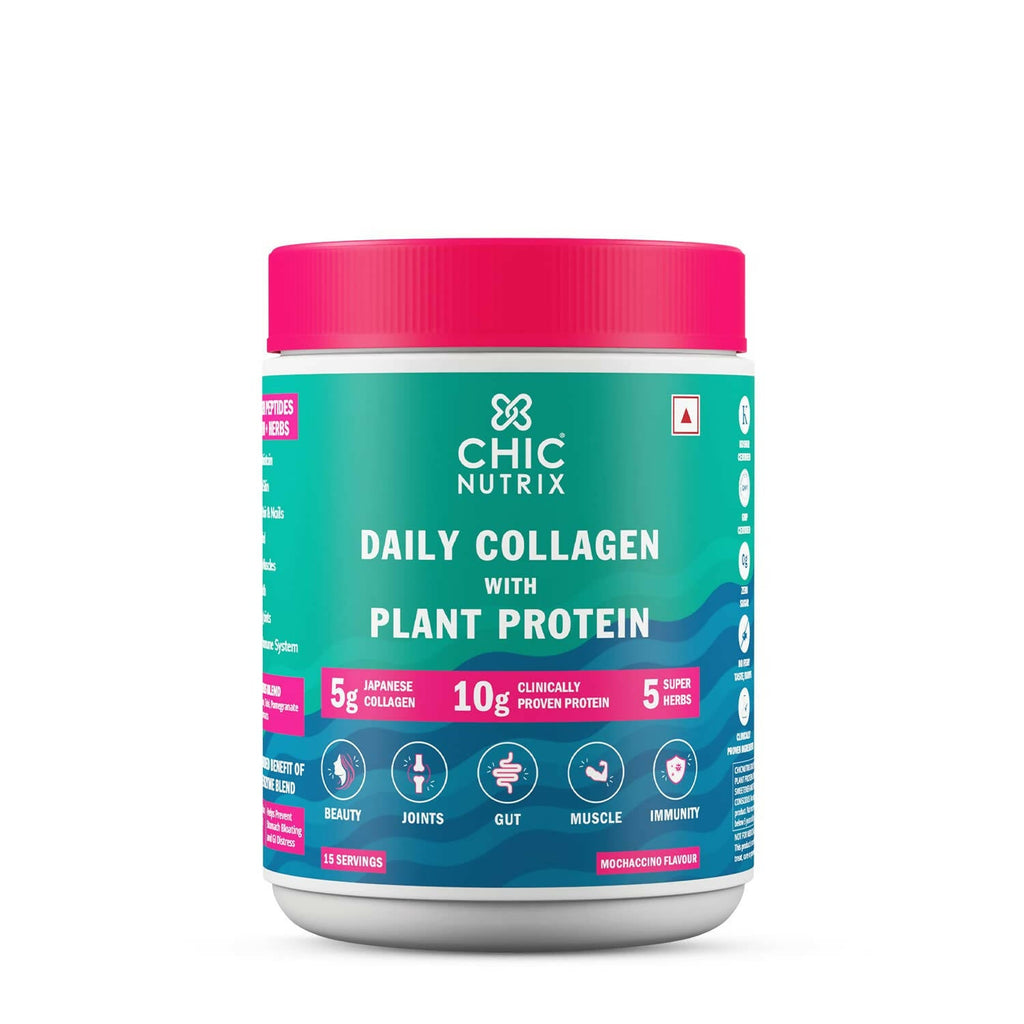 Chicnutrix Daily Collagen With Plant Protein - Mochaccino Flavor