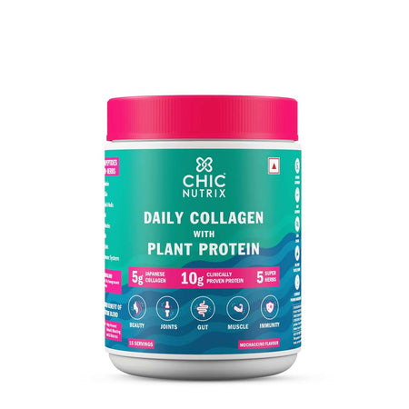 Chicnutrix Daily Collagen With Plant Protein - Mochaccino Flavor