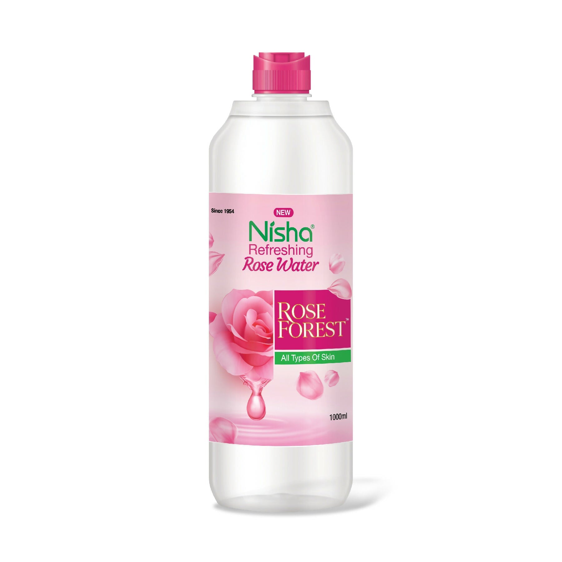 Nisha Refreshing Rose Water For Face - Distacart