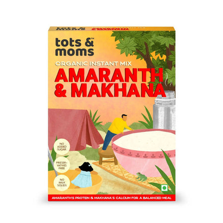 Tots and Moms Organic Amaranth & Makhana Instant Mix